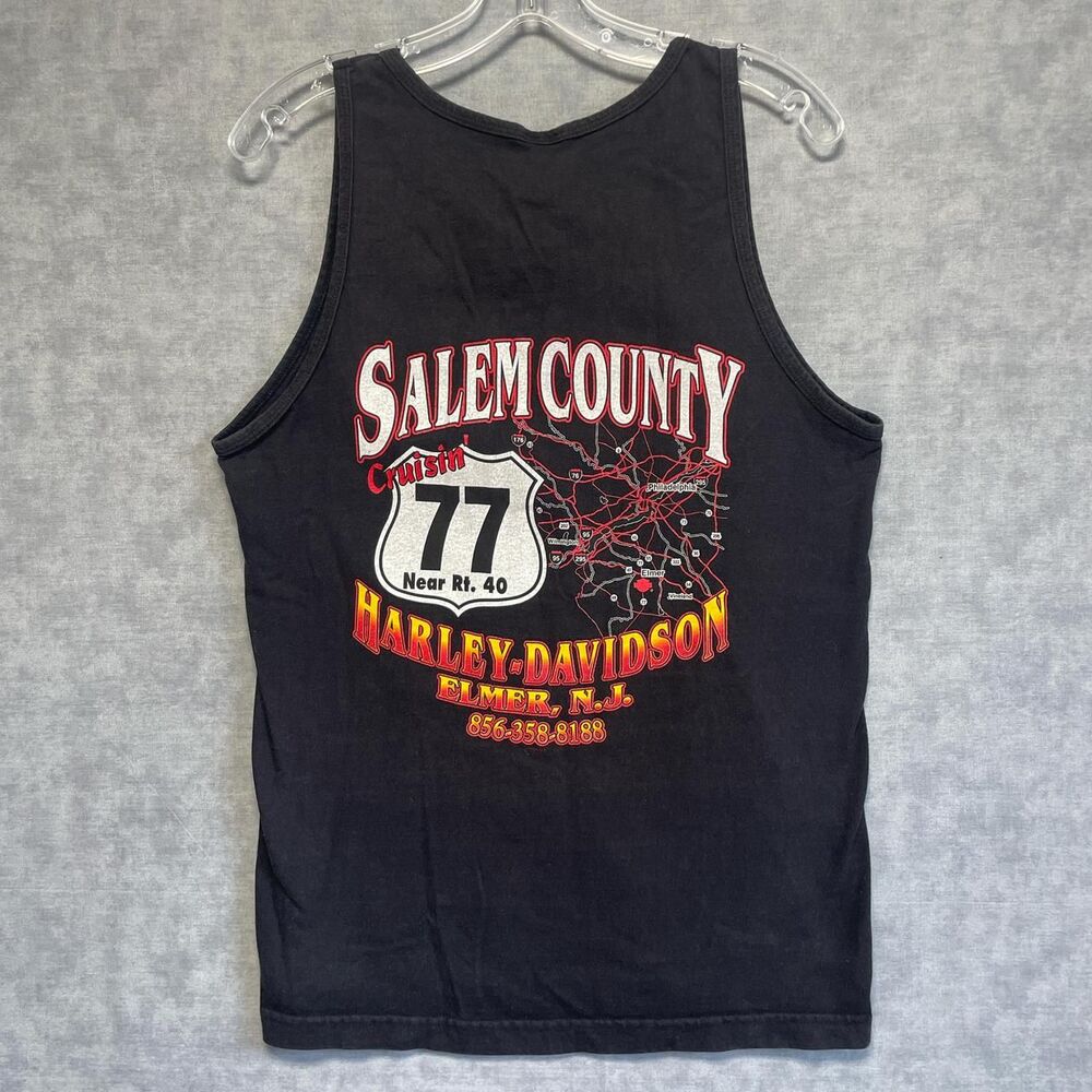 Harley-davidson Men's Black Vest